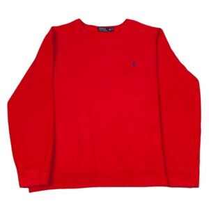 Men Polo Ralph Lauren Red Long Sleeve Jogger & Sweatpant Pant Jogger Black XXL.